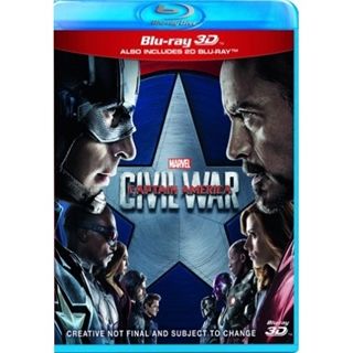 Captain America - Civil War 3D Blu-Ray